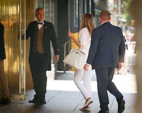 Melania Trump spotted out in NYC with $13K Birkin bag as.